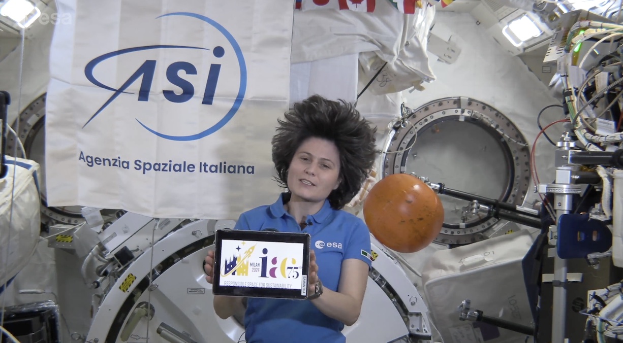 Samantha Cristoforetti presenta Iac 2024