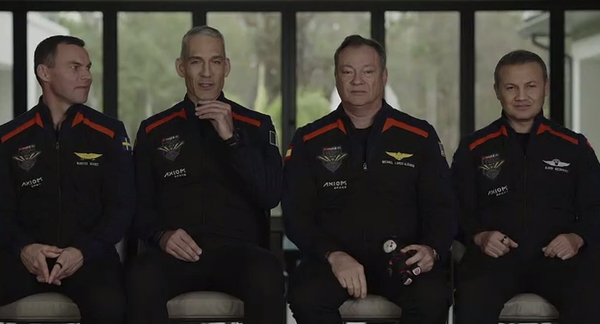 Axiom-3 Conferenza-Stampa