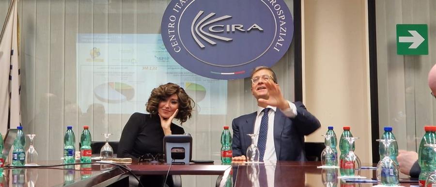 Spazio Ministro Bernini al CIRA