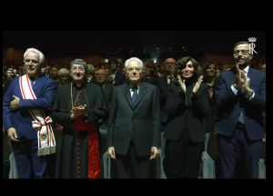 mattarella inaugurazione firenze anno accademico 100 anni BERNINI