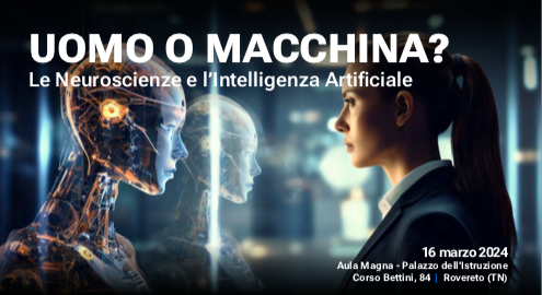 uomo o macchina neuroscienza intelligenza artificiale rovereto