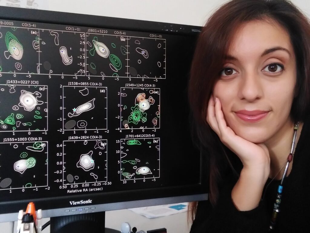 Vlt e Alma catturano raffiche di vento relativistico da un quasar in piena attività 3 foto bischetti