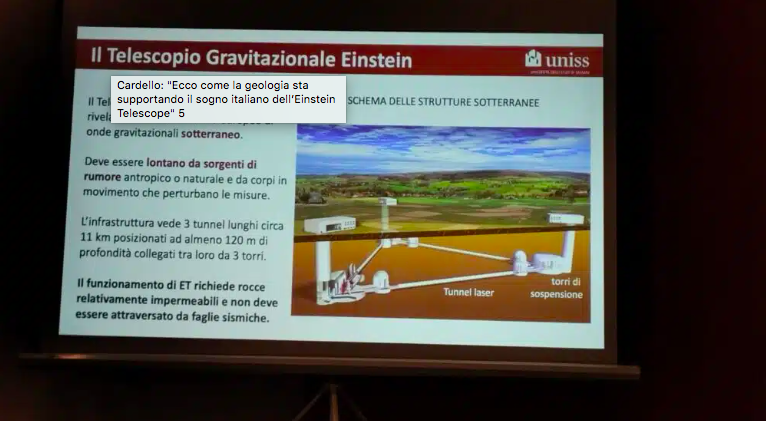 einstein telescope conferenza cardello lievito