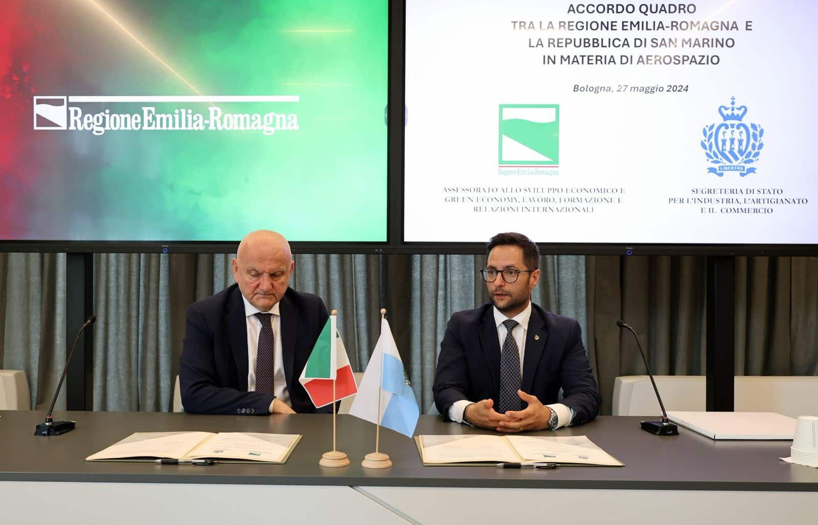 aerospazio accordo emilia romagna - san marino