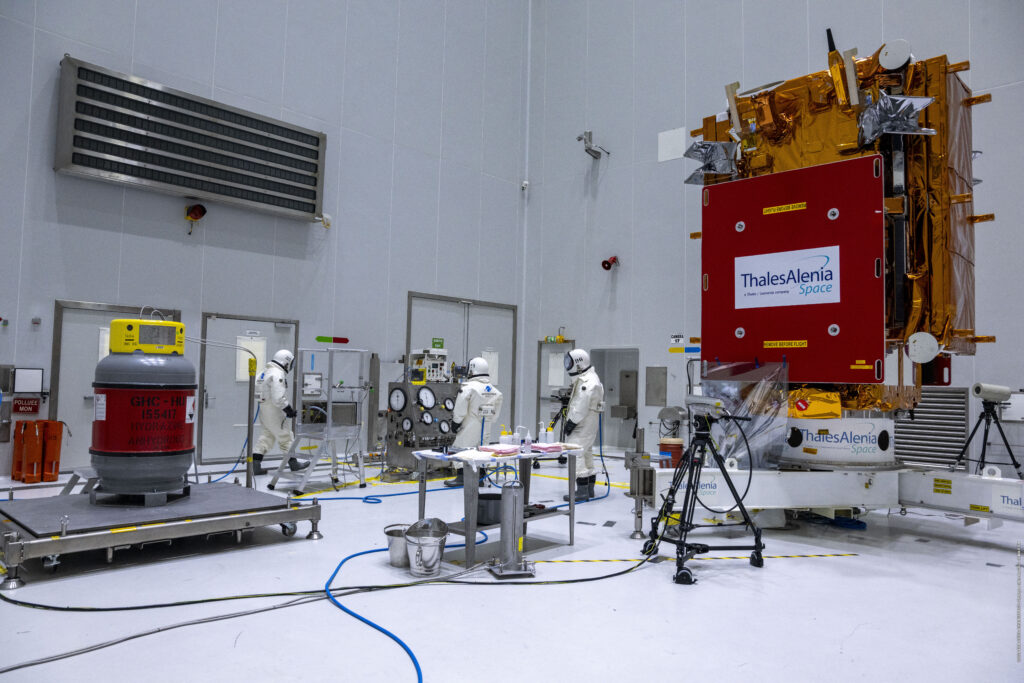 satellite Sentinel-1C thales alenia space