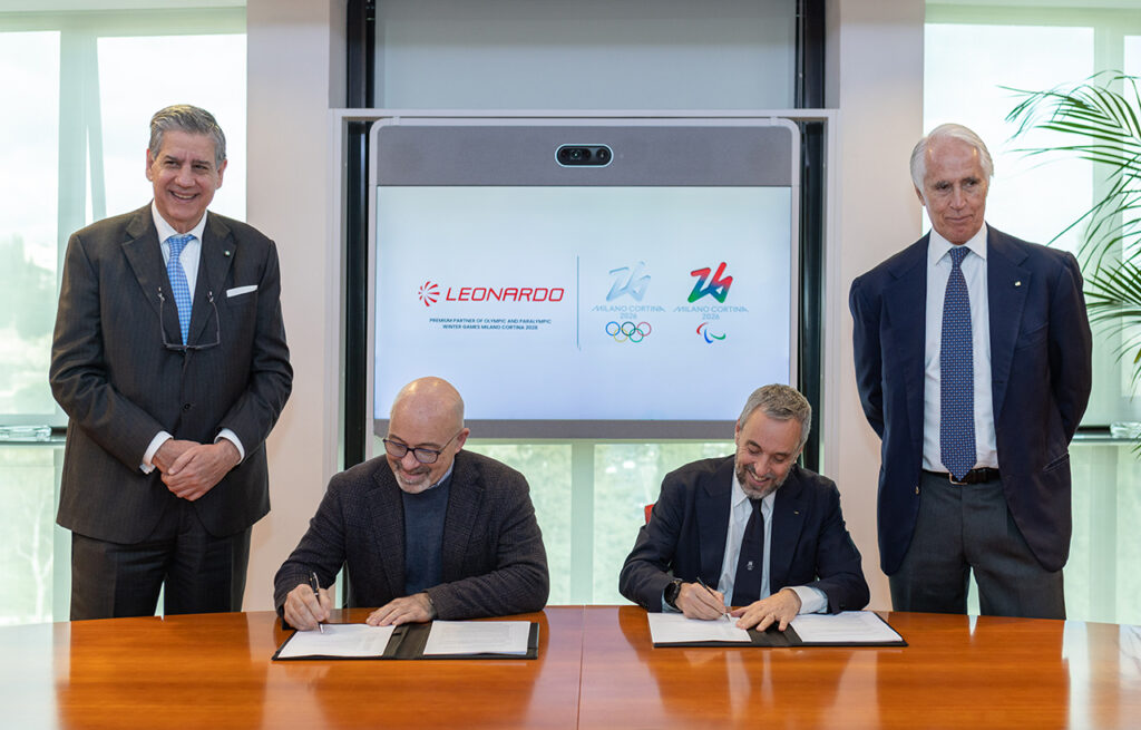 Leonardo partner dei Giochi Invernali Milano Cortina 2026 1 Leonardo