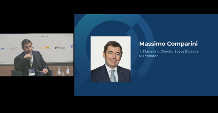 Massimo Comparini al Convegno – Il Futuro della Space Economy Italiana 1 Massimo Comparini