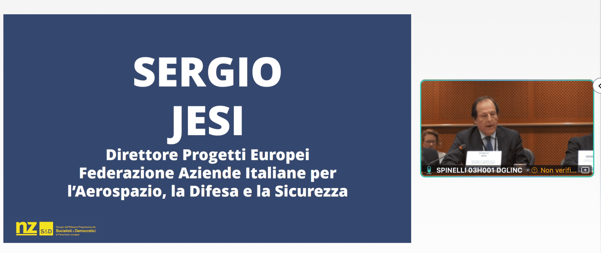Il futuro dell’aerospazio europeo: il confronto a Bruxelles promosso da Nicola Zingaretti 7 futuro aerospazio jesi 1 scaled 1